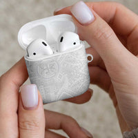Samoan Culture-Lotu Tamaiti AirPods Case Siapo and Polynesian Art Tattoos LT03 - Polynesian Pride