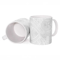 Samoan Culture-Lotu Tamaiti Ceramic Mug Siapo and Polynesian Art Tattoos - Polynesian Pride