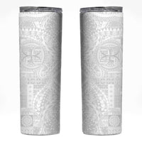 Samoan Culture-Lotu Tamaiti Skinny Tumbler Siapo and Polynesian Art Tattoos - Polynesian Pride