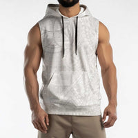 Samoan Culture-Lotu Tamaiti Sleeveless Hoodie Siapo and Polynesian Art Tattoos - Polynesian Pride