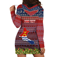 personalised-kiribati-christmas-hoodie-dress-coat-of-arms-and-map-beautiful-merry-xmas-snowflake