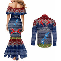 northern-mariana-islands-christmas-couples-matching-mermaid-dress-and-long-sleeve-button-shirts-coat-of-arms-and-map-beautiful-merry-xmas-snowflake