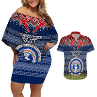 personalised-northern-mariana-islands-christmas-couples-matching-off-shoulder-short-dress-and-hawaiian-shirt-coat-of-arms-and-map-beautiful-merry-xmas-snowflake