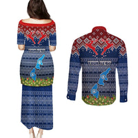 personalised-northern-mariana-islands-christmas-couples-matching-puletasi-dress-and-long-sleeve-button-shirts-coat-of-arms-and-map-beautiful-merry-xmas-snowflake