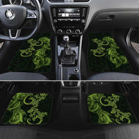 New Zealand Gecko Maori Art Tattoo Car Mats