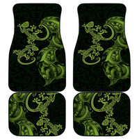 New Zealand Gecko Maori Art Tattoo Car Mats