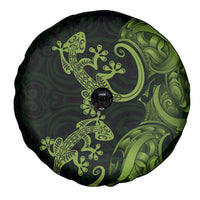 New Zealand Gecko Maori Art Tattoo Spare Tire Cover LT03 - Polynesian Pride