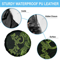 New Zealand Gecko Maori Art Tattoo Spare Tire Cover LT03 - Polynesian Pride