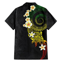 Polynesian Spiral Tribal Tattoo Hawaiian Shirt Reggae Color LT03 - Polynesian Pride