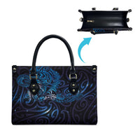 New Zealand New Year-Matariki Leather Bag Aotearoa Maori Tattoo Galaxy Sky