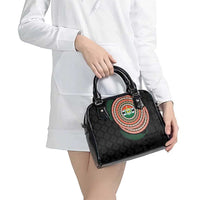 Penama Tribal Tattoo with Namele Leaves Shoulder Handbag