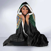 Shefa Tribal Tattoo with Namele Leaves Hooded Blanket LT03 - Polynesian Pride