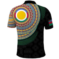 Shefa Tribal Tattoo with Namele Leaves Polo Shirt LT03 - Polynesian Pride