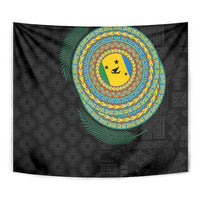 Malampa Tribal Tattoo with Namele Leaves Tapestry LT03 - Polynesian Pride
