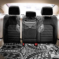 Super Samoan Traditional Tribal Art Tattoos Back Car Seat Cover Black Color - Polynesian Pride