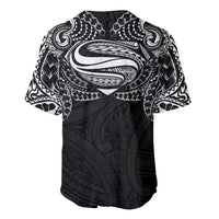 Super Samoan Traditional Tribal Art Tattoos Baseball Jersey Black Color - Polynesian Pride