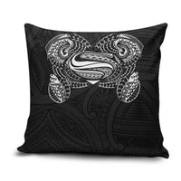 Super Samoan Traditional Tribal Art Tattoos Pillow Cover Black Color - Polynesian Pride