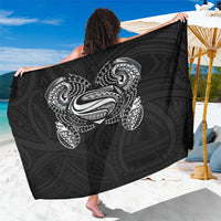 Super Samoan Traditional Tribal Art Tattoos Sarong Black Color - Polynesian Pride
