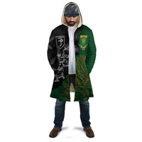 Custom Aotearoa South Africa Rugby Freedom Cup Cloak Kiwi Warriors Haka with King Protea Symbol LT03 - Polynesian Pride