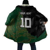 Custom Aotearoa South Africa Rugby Freedom Cup Cloak Kiwi Warriors Haka with King Protea Symbol LT03 - Polynesian Pride