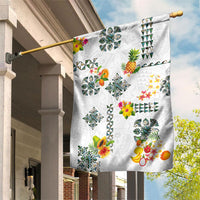 Hawaiian Quilts Garden Flag Tropical Fruits and Plants