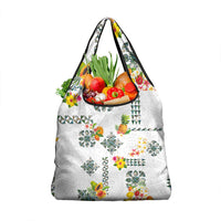 Hawaiian Quilts Grocery Bag Tropical Fruits and Plants