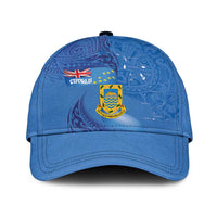Tuvalu Heritage Classic Cap Map of the Islands and Polynesia Pattern
