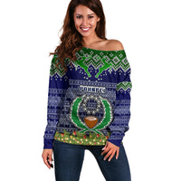 pohnpei-state-christmas-off-shoulder-sweater-coat-of-arms-beautiful-merry-xmas-snowflake