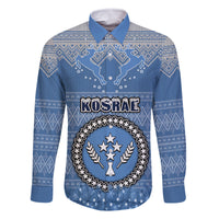 kosrae-christmas-family-matching-off-shoulder-short-dress-and-hawaiian-shirt-coat-of-arms-beautiful-merry-xmas-snowflake