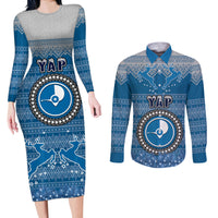 yap-christmas-couples-matching-long-sleeve-bodycon-dress-and-long-sleeve-button-shirts-coat-of-arms-beautiful-merry-xmas-snowflake