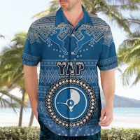 Personalised Yap Christmas Hawaiian Shirt Coat of Arms Beautiful Merry Xmas Snowflake LT03 - Polynesian Pride