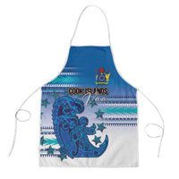 Cook Islands Va'a Race Apron Te Tatau Tattoos Sporty Style Light Blue Color LT03 Blue - Polynesian Pride