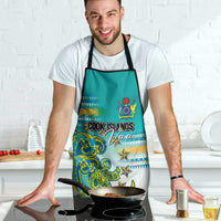 Cook Islands Va'a Race Apron Te Tatau Tattoos Sporty Style Turquoise Color LT03 - Polynesian Pride