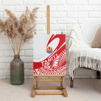 Tahiti Va'a Race Canvas Wall Art Polynesian Tattoos Sporty Style - Polynesian Pride