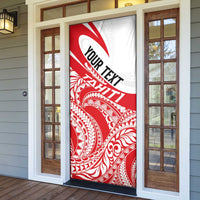 Personalised Tahiti Va'a Race Door Cover Polynesian Tattoos Sporty Style LT03 - Polynesian Pride