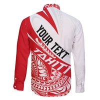 Personalised Tahiti Va'a Race Family Matching Long Sleeve Bodycon Dress and Hawaiian Shirt Polynesian Tattoos Sporty Style - Polynesian Pride