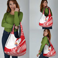 Tahiti Va'a Race Grocery Bag Polynesian Tattoos Sporty Style LT03 - Polynesian Pride