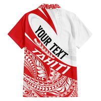 Personalised Tahiti Va'a Race Hawaiian Shirt Polynesian Tattoos Sporty Style - Polynesian Pride