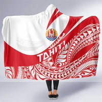 Tahiti Va'a Race Hooded Blanket Polynesian Tattoos Sporty Style - Polynesian Pride