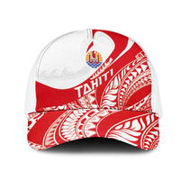 Tahiti Va'a Race Mesh Trucker Cap Polynesian Tattoos Sporty Style - Polynesian Pride