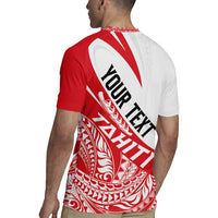 Personalised Tahiti Va'a Race Rugby Jersey Polynesian Tattoos Sporty Style LT03 - Polynesian Pride