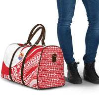 Tahiti Va'a Race Travel Bag Polynesian Tattoos Sporty Style LT03 - Polynesian Pride