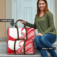 Tahiti Va'a Race Travel Bag Polynesian Tattoos Sporty Style LT03 - Polynesian Pride