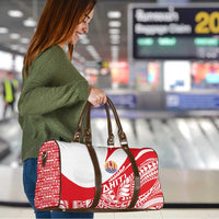 Tahiti Va'a Race Travel Bag Polynesian Tattoos Sporty Style LT03 - Polynesian Pride