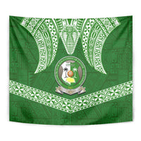 Tonga Liahona High School Tapestry Traditional Ngatu and Polynesian Pattern LT03 - Polynesian Pride