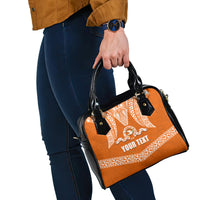 Tonga Tailulu College Shoulder Handbag Traditional Ngatu and Polynesian Pattern LT03 - Polynesian Pride