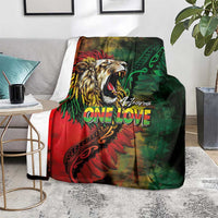 Aotearoa One Love Blanket Reggae Lion with Kakahu Huruhuru LT03 - Polynesian Pride