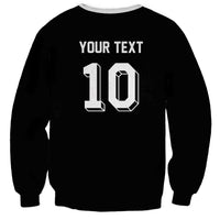 Custom Aotearoa Rugby Sweatshirt Fern Blacks-Traditional Maori Motifs Design LT03 - Polynesian Pride