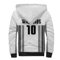 Fiji Rugby Warriors Sherpa Hoodie Masi Tribal Pattern Go Champion 2024 LT03 - Polynesian Pride