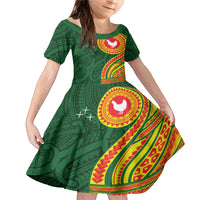 Manu'a Cession Day Family Matching Mermaid Dress and Hawaiian Shirt Polynesian Pattern